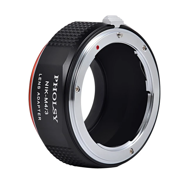 Alt view image 5 of 6 - PHOLSY Lens Mount Adapter Compatible with Nikon F Lens and MFT M4/3 Camera | Manual Mount Converter Compatible with Nikon F to Micro Four Thirds, AI to MFT, Nikon F to M4/3, Nikon F to MFT