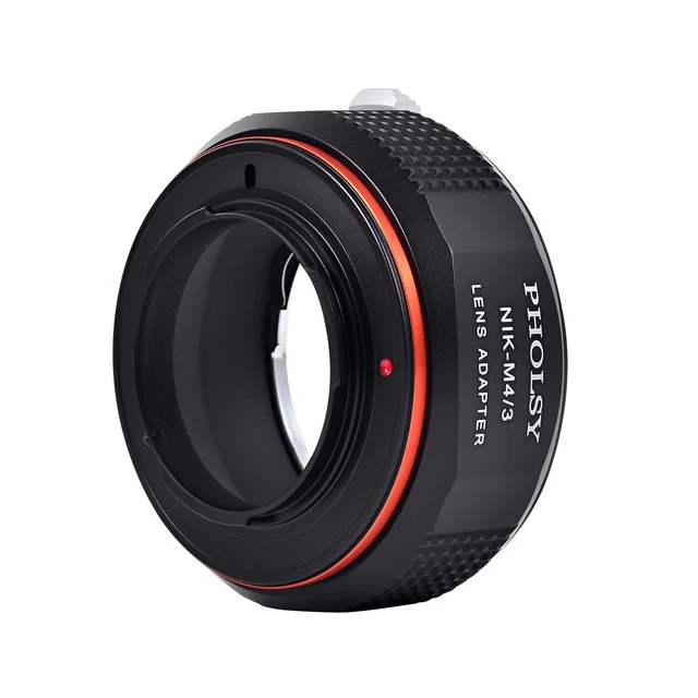 Alt view image 6 of 6 - PHOLSY Lens Mount Adapter Compatible with Nikon F Lens and MFT M4/3 Camera | Manual Mount Converter Compatible with Nikon F to Micro Four Thirds, AI to MFT, Nikon F to M4/3, Nikon F to MFT