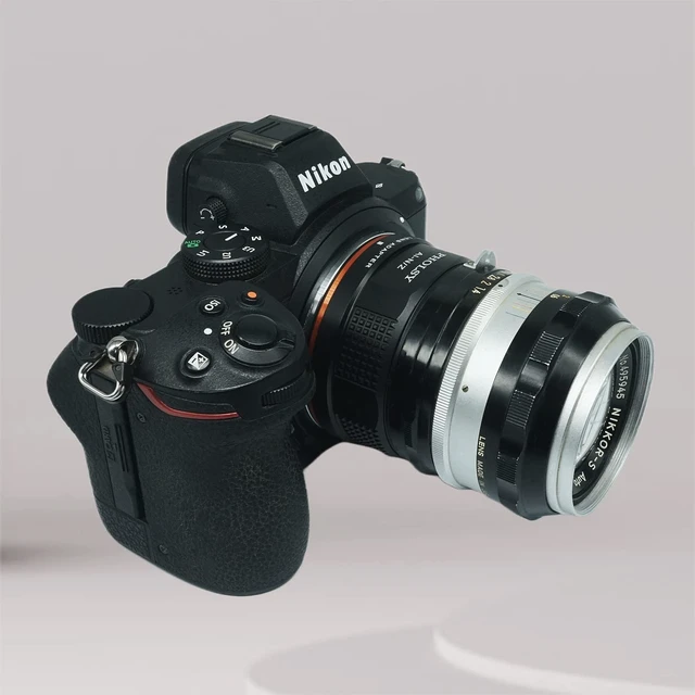 Alt view image 2 of 6 - PHOLSY Lens Mount Adapter Compatible with Nikon F Lens and Nikon Z Camera | FTZ, Manual Mount Converter Compatible with Nikon F to Nikon Z, AI to Z, Nikon F to Z