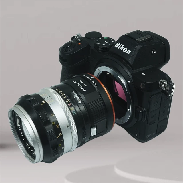 Alt view image 3 of 6 - PHOLSY Lens Mount Adapter Compatible with Nikon F Lens and Nikon Z Camera | FTZ, Manual Mount Converter Compatible with Nikon F to Nikon Z, AI to Z, Nikon F to Z