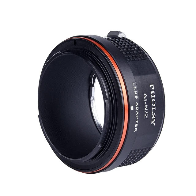 Alt view image 6 of 6 - PHOLSY Lens Mount Adapter Compatible with Nikon F Lens and Nikon Z Camera | FTZ, Manual Mount Converter Compatible with Nikon F to Nikon Z, AI to Z, Nikon F to Z
