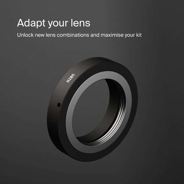 Alt view image 2 of 4 - Urth Lens Mount Adapter Compatible with M39 to Fujifilm X (Manual) | Compatible with M39 Lens to Fujifilm X Camera Body - Precision Manual Focus Lens Adapter