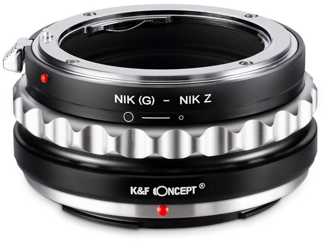 Main image of K&F Concept Lens Mount Adapter Compatible with G AF-S Mount Lens to Nikon Z6 Z7 Camera