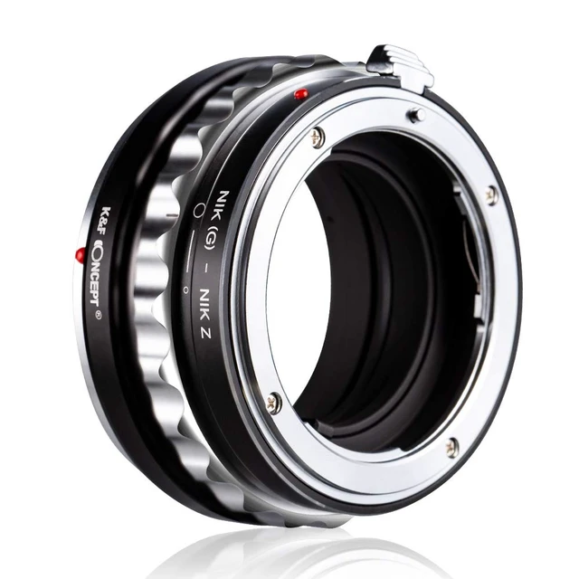 Alt view image 3 of 6 - K&F Concept Lens Mount Adapter Compatible with G AF-S Mount Lens to Nikon Z6 Z7 Camera