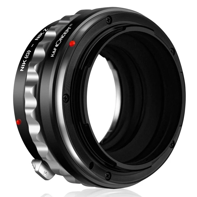 Alt view image 4 of 6 - K&F Concept Lens Mount Adapter Compatible with G AF-S Mount Lens to Nikon Z6 Z7 Camera