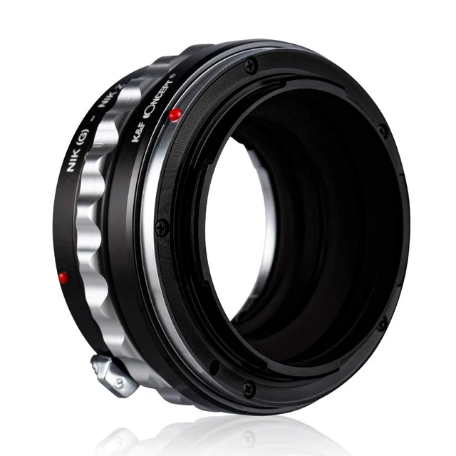 Alt view image 2 of 6 - K&F Concept Lens Mount Adapter Compatible with G AF-S Mount Lens to Nikon Z6 Z7 Camera