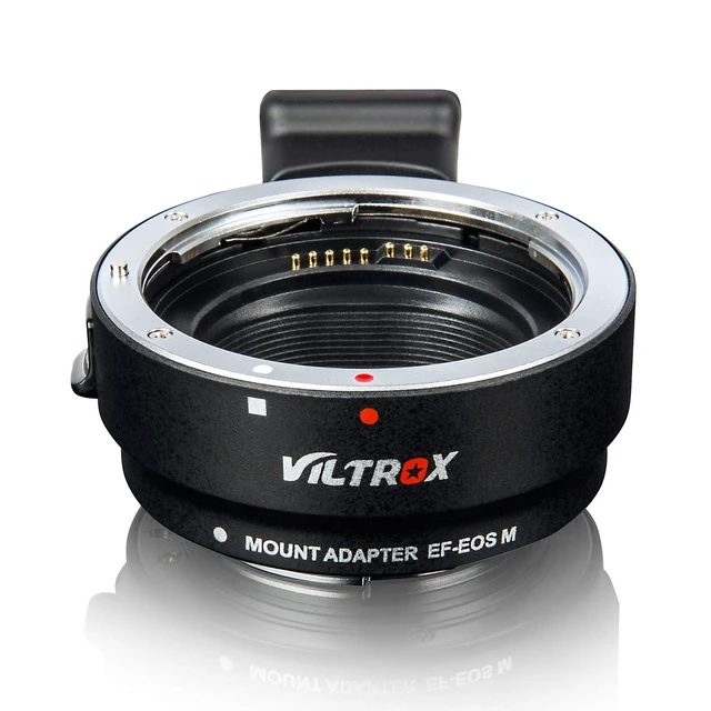 Main image of Viltrox EF-EOS M Electronic AF Auto Focus Lens Mount Adapter for Canon EF/EF-S Lens to Canon EOS-M (EF-M Mount) Mirrorless Camera M1 M2 M3 M5 M6 M10 M50 M100