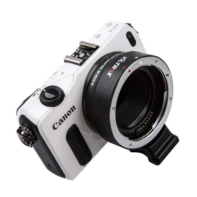 Alt view image 6 of 7 - Viltrox EF-EOS M Electronic AF Auto Focus Lens Mount Adapter for Canon EF/EF-S Lens to Canon EOS-M (EF-M Mount) Mirrorless Camera M1 M2 M3 M5 M6 M10 M50 M100
