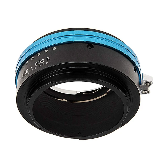 Alt view image 3 of 3 - Fotodiox Pro Lens Mount Adapter Compatible with Nikon Nikkor F Mount G-Type D/SLR Lenses to Canon RF (EOS-R) Mount Mirrorless Camera Bodies, (NikG-EOSR-PRO)