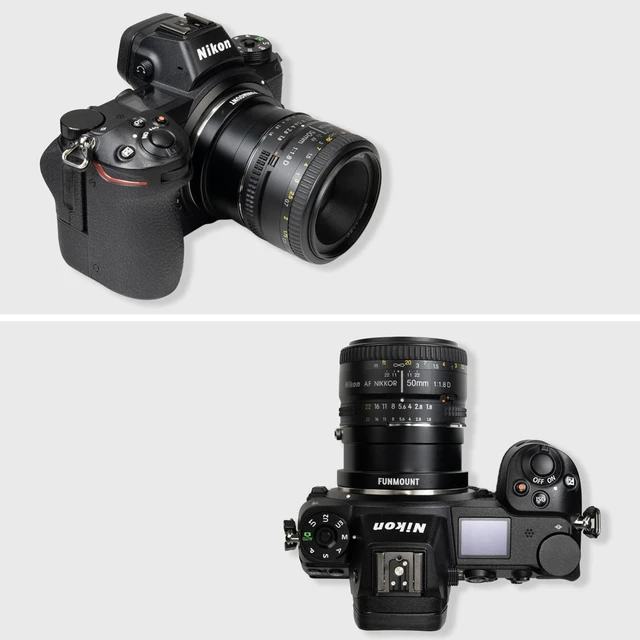 Alt view image 5 of 7 - NF-Z Lens Mount Adapter FTZFocus Reminder Lens Mount Converter Ring Adapter for Nikon F Lens to Z Mount Camera Zf Z5II Z9 Z8 Z7II Z7 Z6III Z6II Z6 Z5 Z50II Z50 Z30 ZFC