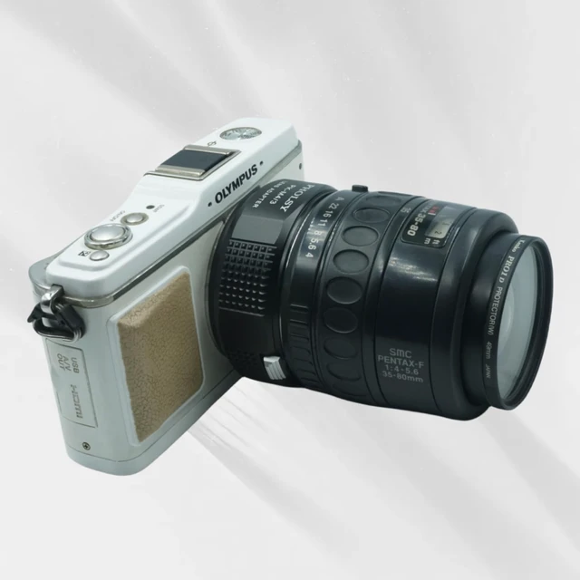 Alt view image 2 of 6 - PHOLSY Lens Adapter Compatible with Pentax K Lens and MFT M4/3 Camera | Manual Mount Converter Compatible with Pentax K to Micro Four Thirds, PK to M4/3, PK to MFT