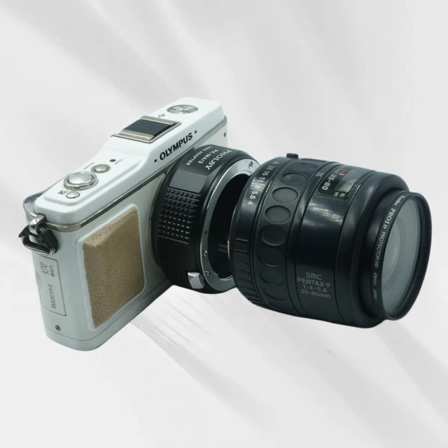 Alt view image 4 of 6 - PHOLSY Lens Adapter Compatible with Pentax K Lens and MFT M4/3 Camera | Manual Mount Converter Compatible with Pentax K to Micro Four Thirds, PK to M4/3, PK to MFT