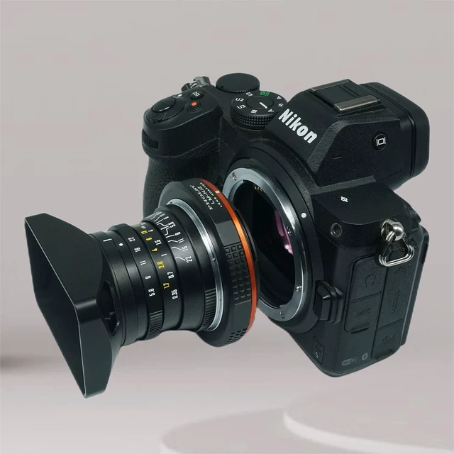 Alt view image 3 of 6 - PHOLSY Lens Mount Adapter Compatible with Leica M Lens and Nikon Z Camera | Manual Mount Converter Compatible with Leica M to Nikon Z, Leica M to Z, LM to Z