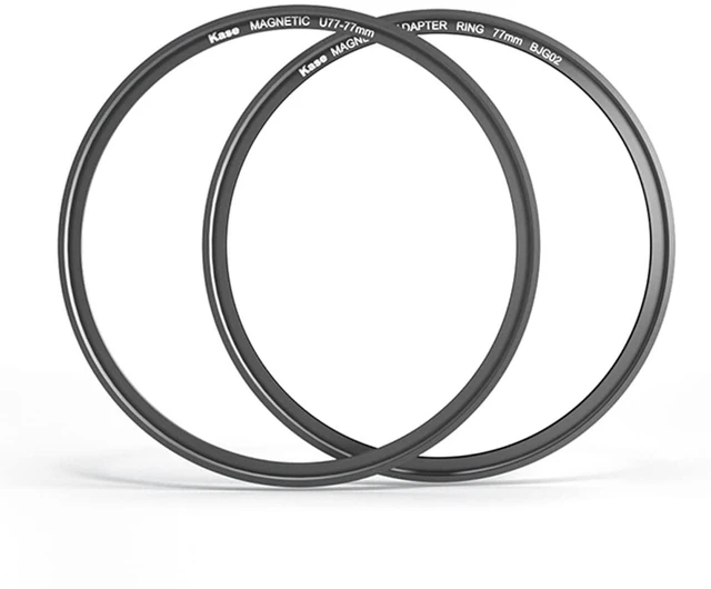 Alt view image 4 of 7 - Kase 77mm Magnetic Lens and Filter Adapter Ring Kit - Convert 77mm Screw-in Thread Filter to Magnetic, Ultra-Thin & Aluminum Alloy