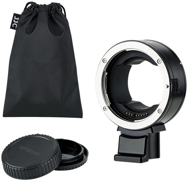 Main image of EF to EOS R Adapter, Auto Focus Lens Mount for EOS EF EF-S to RF Mount | EF to RF Mount for Canon R8 II R100 R50 V R5 R6 III II V R10 R7 R5C, w Tripod Foot,RF Lens Rear Cap&EF Mount Camera Body Cap