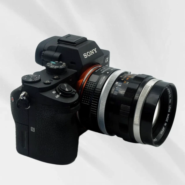 Alt view image 2 of 6 - PHOLSY Lens Mount Adapter Manual Focus: Compatible with Canon FD/FL Lens to Sony E (NEX) Camera Body