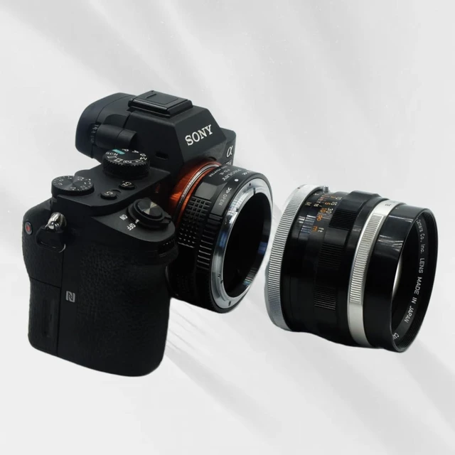 Alt view image 4 of 6 - PHOLSY Lens Mount Adapter Manual Focus: Compatible with Canon FD/FL Lens to Sony E (NEX) Camera Body
