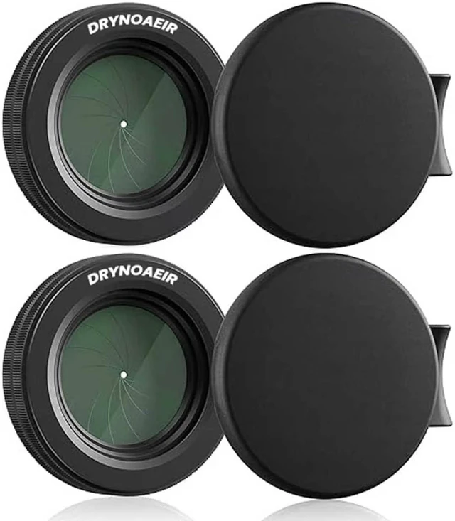 Main image of DRYNOAEIR Adjustable Iris for PVS14 Lens Reversing Adapter for PVS14 Night Vision, 30mm Scope Rings, Step Up Rings Compatible with Holosun IRIS, EF to RF Adapter, RF to EF Lens Adapter (2 Pack)