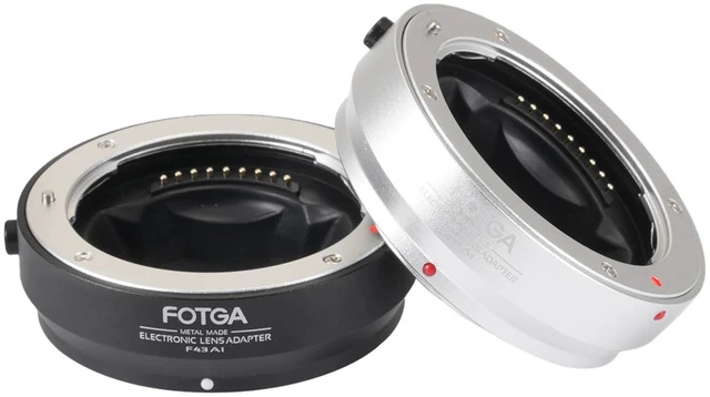 Alt view image 6 of 7 - FocusFoto Full Metal Electronic Auto Focus Adapter Ring for Four Thirds 4/3 Lens to Micro Four Thirds (MFT, M4/3) Mount for Olympus and for Panasonic Lumix Mirrorless Camera as DMW-MA1 MMF-3 (Silver)