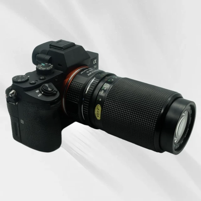 Alt view image 2 of 6 - PHOLSY Lens Mount Adapter Manual Focus: Compatible with Minolta Rokkor MD (MC/SR) Lens to Compatible with Sony E (NEX) Camera Body