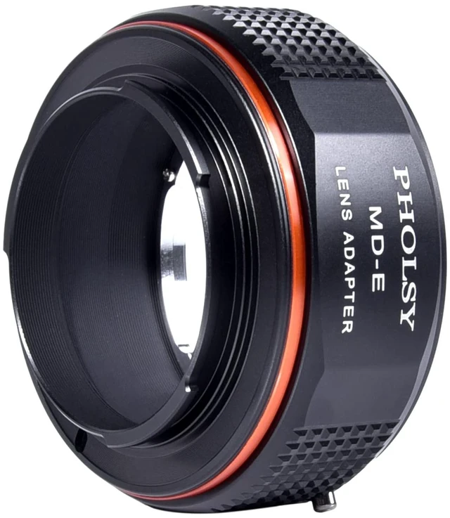 Alt view image 5 of 6 - PHOLSY Lens Mount Adapter Manual Focus: Compatible with Minolta Rokkor MD (MC/SR) Lens to Compatible with Sony E (NEX) Camera Body