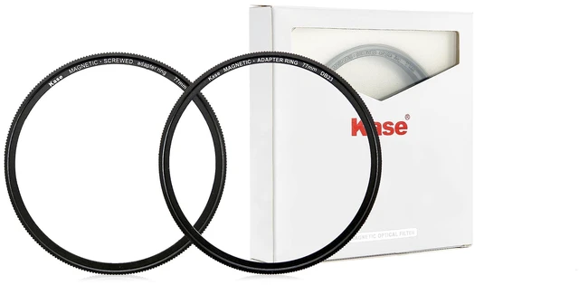 Alt view image 2 of 2 - Kase 77mm DIY Adapter Kit Converts Conventional Screw-in Filter to Magnetic