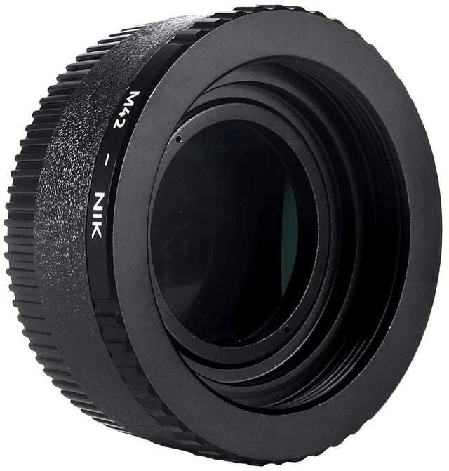 Main image of K&F Concept Lens Mount Adapter for M42 Lens Compatible with Nikon Camera Body