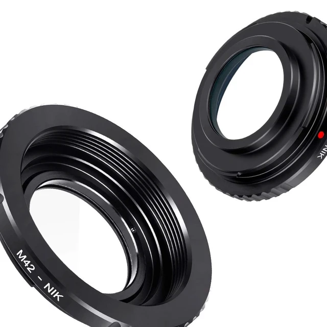 Alt view image 5 of 7 - K&F Concept Lens Mount Adapter for M42 Lens Compatible with Nikon Camera Body