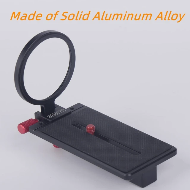 Alt view image 2 of 7 - Came-TV Lens Adapter with 52mm Ring Thread for Filters and Lens for Sony ZV-1 ZV-1F RX100M7 or Canon G7X Mark III Series for Padcaster Parrot Teleprompter Desview T3 T2