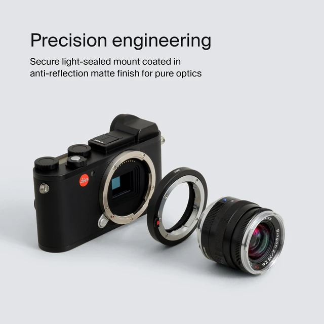 Alt view image 4 of 4 - Urth Lens Mount Adapter Compatible with Leica M to Leica L (Manual) | Compatible with Leica M Lens to Leica L Camera Body - Precision Manual Focus Lens Adapter