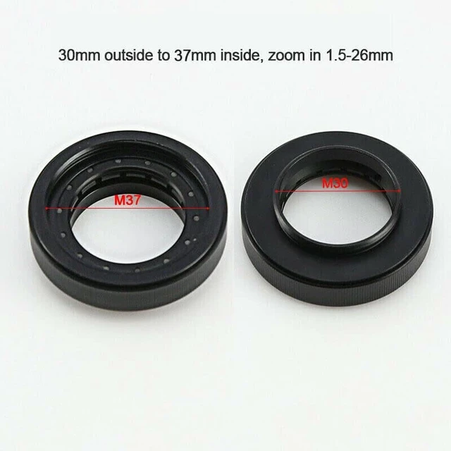 Alt view image 3 of 6 - Adjustable Iris Diaphragm Camera Lens Module Adapter Ring for PVS-14 PSV14 Optics