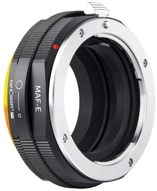Main image of K&F Concept Lens Mount Adapter Compatible for Sony Alpha Minolta AF A-Type Lens to NEX E-Mount Mirrorless Camera with Matting Varnish Design