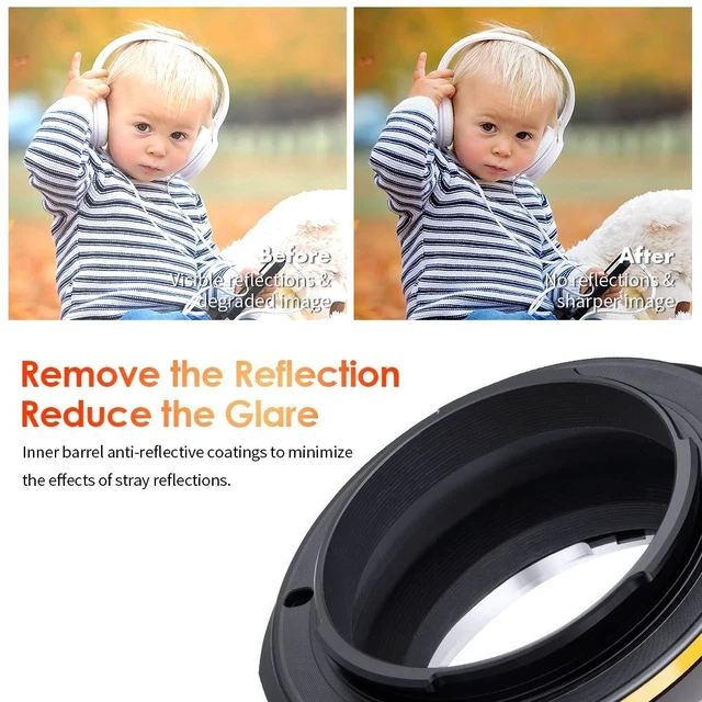 Alt view image 5 of 7 - K&F Concept Lens Mount Adapter Compatible for Sony Alpha Minolta AF A-Type Lens to NEX E-Mount Mirrorless Camera with Matting Varnish Design