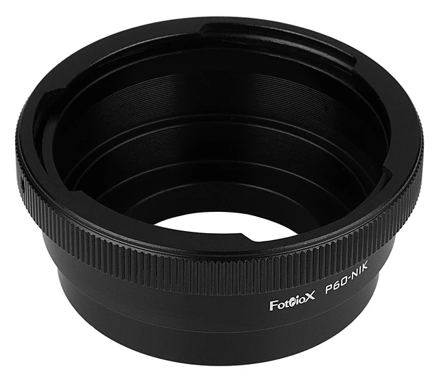 Alt view image 2 of 3 - Fotodiox Lens Mount Adapter Compatible with Pentacon 6 (Kiev 60) Lenses to Nikon F-Mount Cameras, (P6-NikF)