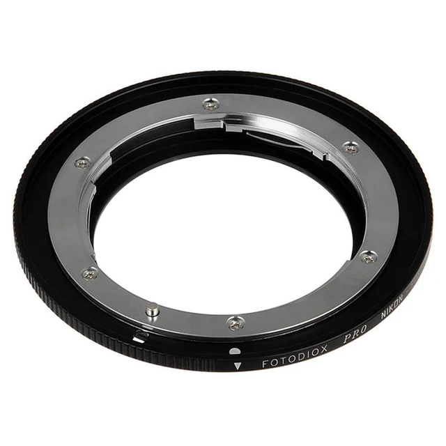 Alt view image 2 of 4 - Fotodiox Pro Lens Mount Adapter Compatible with Nikon Nikkor F Mount D/SLR Lens to Canon EOS (EF, EF-S) Mount D/SLR Camera Body - with Gen10 Focus Confirmation Chip