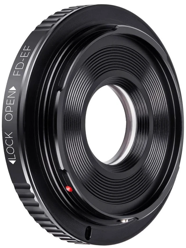 Alt view image 2 of 7 - K&F Concept Pro Lens Mount Adapter Compatible for Canon FD FL 35mm SLR Lens to Canon EOS (EF, EF-S) Camera, Compatible with Canon 1D, 1DS, Mark II, III, IV, Digital Rebel T5i, T4i, T3i, T3