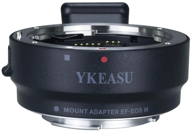 Alt view image 3 of 3 - EF-EOS M Lens Mount Adapter Compatible with Canon EF/EF-S Lens to Canon EOS M M2 M3 M5 M6 M10 M50 M50Mark II M100 M200
