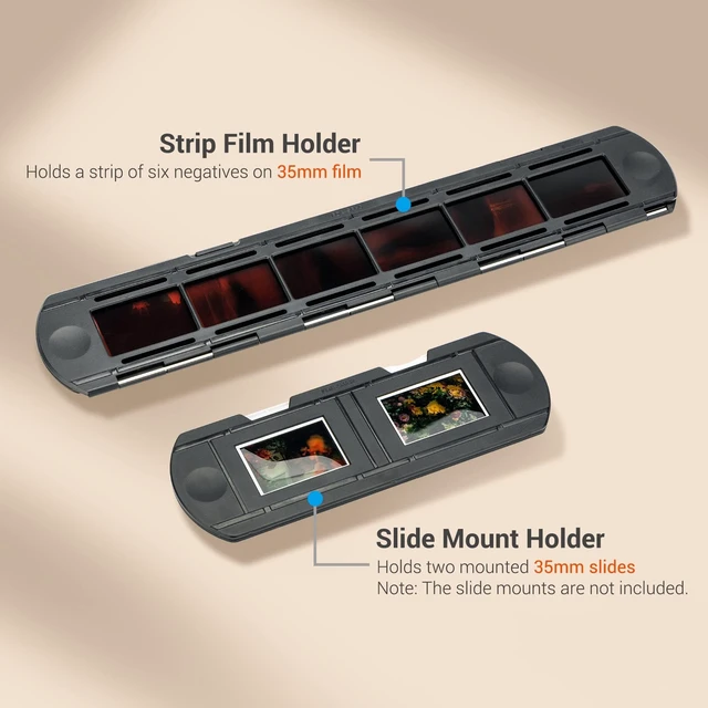 Alt view image 6 of 7 - JJC Film Digitizer Replaces Nikon ES-2 for 35mm Slide Negative to Digital | Holds 35mm Film Strips & Mounted Slides, Includes Lens Adapters, Compatible with Canon Nikon Sony Olympus Macro Lenses