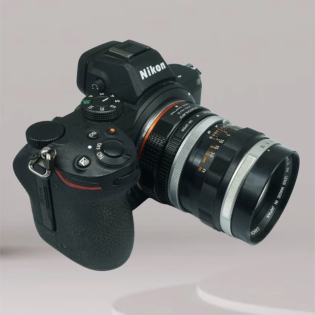 Alt view image 2 of 6 - PHOLSY Lens Adapter Compatible with Canon FD FL Lens and Nikon Z Camera | Manual Mount Converter with Aperture Lever Compatible with Canon FD to Nikon Z, FL to Z, FD to Z