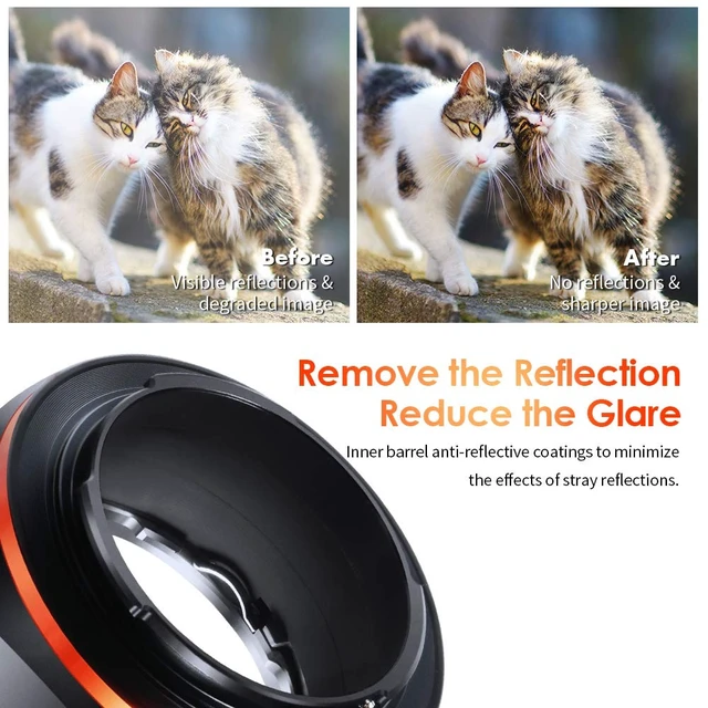 Alt view image 4 of 7 - K&F Concept MD to NEX Lens Mount Adapter for Minolta MD MC Mount Lens to NEX E Mount Mirrorless Cameras with Matting Varnish Design for Sony A6000 A6400 A7II A5100 A7 A7RIII
