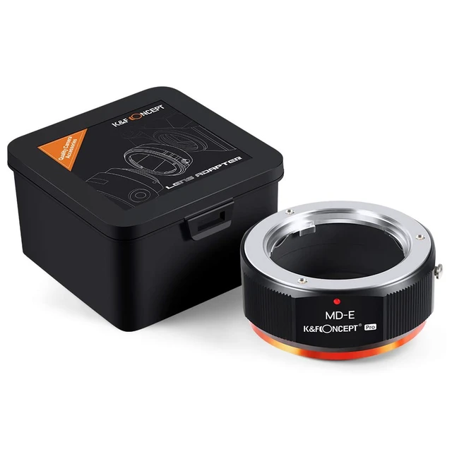 Alt view image 6 of 7 - K&F Concept MD to NEX Lens Mount Adapter for Minolta MD MC Mount Lens to NEX E Mount Mirrorless Cameras with Matting Varnish Design for Sony A6000 A6400 A7II A5100 A7 A7RIII