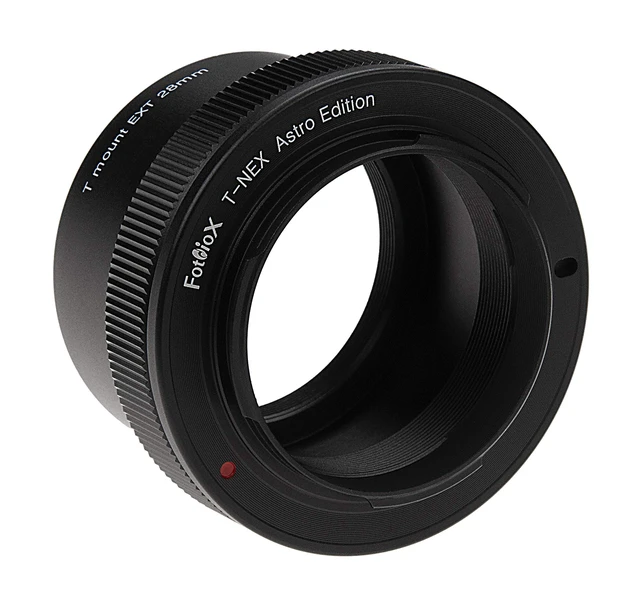 Alt view image 5 of 6 - Fotodiox Lens Adapter Astro Edition - Compatible with T-Mount (T/T-2) Screw Mount Telescopes to Sony Alpha E-Mount Cameras for Astronomy, (T2A-SnyE)