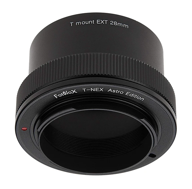 Alt view image 4 of 6 - Fotodiox Lens Adapter Astro Edition - Compatible with T-Mount (T/T-2) Screw Mount Telescopes to Sony Alpha E-Mount Cameras for Astronomy, (T2A-SnyE)