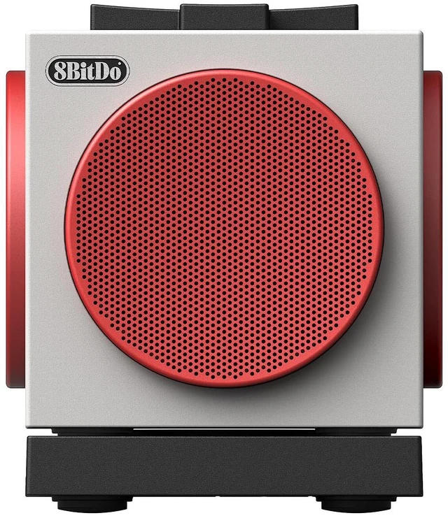Main image of 8Bitdo Retro Cube 2 Speaker, Portable Bluetooth Speaker with Stereo Sound, Wireless Charging Dock, Bluetooth 5.3/2.4G/Wired USB Connections- N Edition