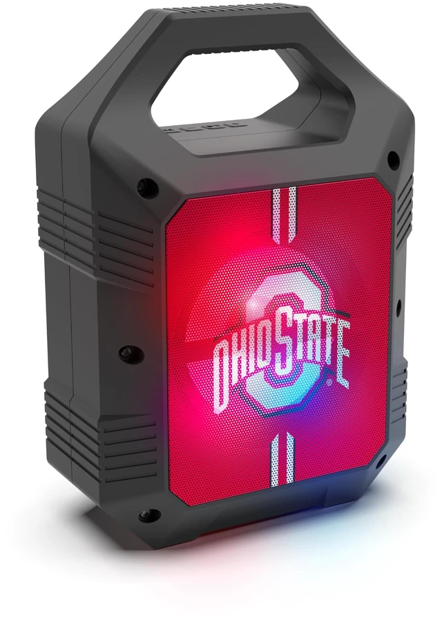 Main image of SOAR NCAA ShockBox XL LED Wireless Bluetooth Speaker, Ohio State Buckeyes