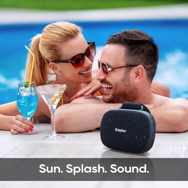 Alt view image 6 of 7 - Srhythm K1 Portable Wireless Speaker with App 6 Customizable EQ Modes, Bluetooth 6.0, IPX7 Waterproof, 20H Playtime,Small Speaker for Sports Enthusiasts