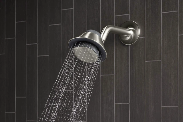 Alt view image 3 of 7 - Kohler Moxie Showerhead and Waterproof Bluetooth Wireless Speaker, 1.75 gpm - Brushed Nickel