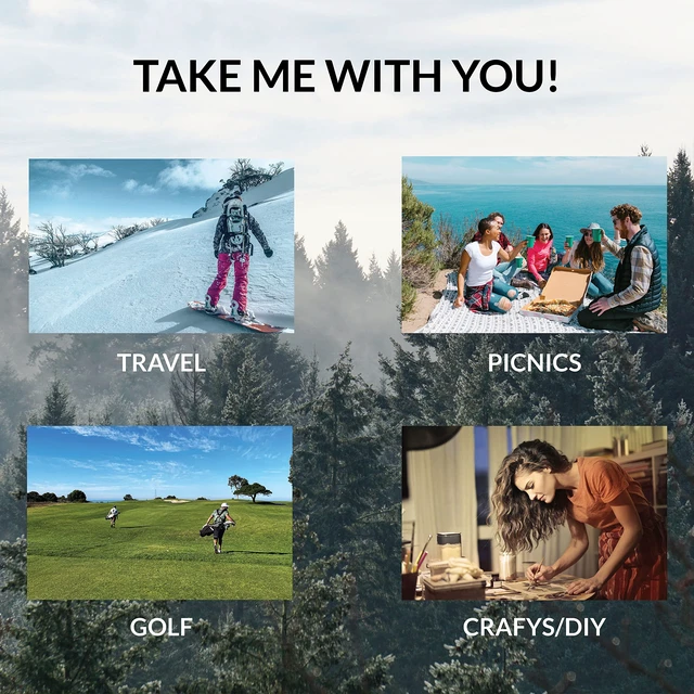 Alt view image 3 of 7 - Tech-Life Mini Portable Wireless Small Bluetooth Speaker with High Volume for Outdoor Activities - Waterproof Bluetooth Speaker with Crystal Clear Sound and Long Battery Life