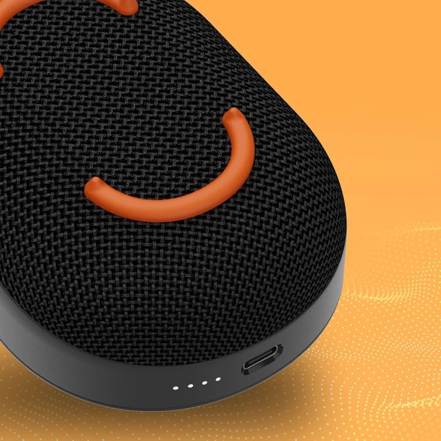 Alt view image 4 of 7 - Skullcandy Kilo XT Wireless Bluetooth Speaker - IPX7 Waterproof Mini Bluetooth Speaker with 24 Hour Battery, Downward Firing Passive Radiator, and True Wireless Pairing - Perfect for Outdoor (Black)