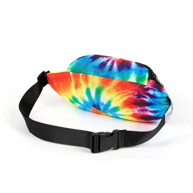 Alt view image 7 of 7 - Fannypack with Speakers. Bluetooth Fanny Pack for Parties/Festivals/Raves/Beach/Boats. Works with iPhone & Android. (Tie Dye)